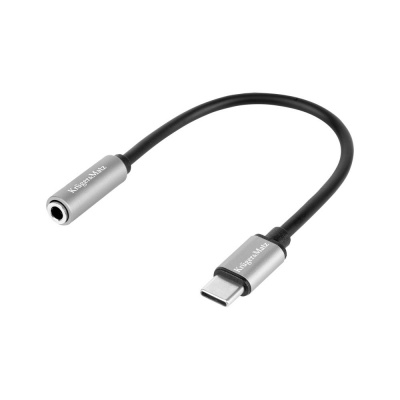 Kábel USB - USB typ C - zásuvka jack 3.5 ster. Kruger&Matz Basic