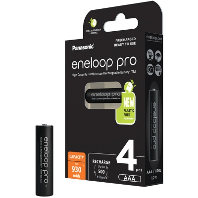 Akumulátor Ni-MH AAA PANASONIC ENELOOP PRO 930 mAh 4ks