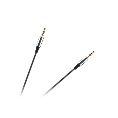 Kábel Jack 3,5mm - Jack 3,5mm 1m špirála REBEL