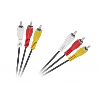 Kábel RCA 3x - RCA 3x, 1,5m