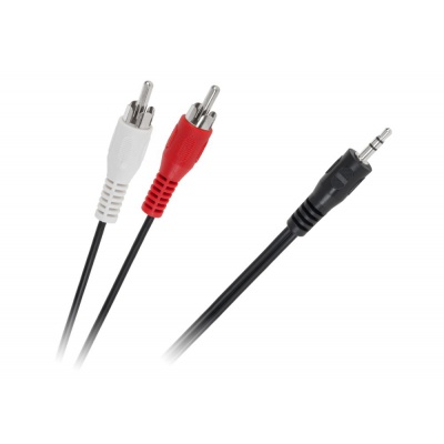 Kábel Jack 3,5mm - RCA 2x, 1,8m