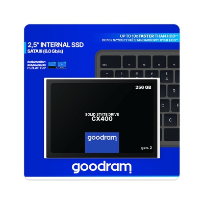 Disk SSD Goodram 2.5" 256GB CX400