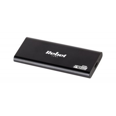 Box na disk SSD M2 USB typ C  3.0 Rebel hliníkový