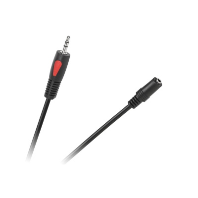 Kábel Jack 3,5mm - predlžovací, 1m Eco-line