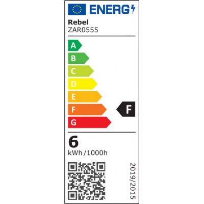 Svietidlo LED zapustené okrúhle 6W 4000K IP20 230V REBEL