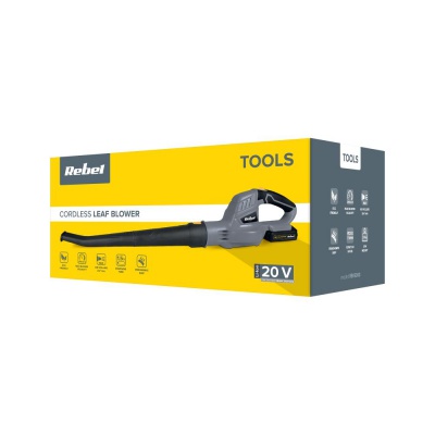 Akumulátorový fúkač na lístie 20V 2Ah REBEL TOOLS