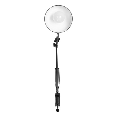 Stolná kovová lampa DEON čierna, E27, 60W