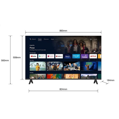 Televízor TCL 40"(102cm) FHD Android,DVB-T2/C/S2 H.265 HEVC