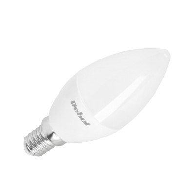 Žiarovka LED 6W E14 3000K 230V svieca Rebel