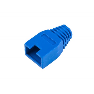 Kryt na konektor 8P8C (RJ45)modry(100ks)