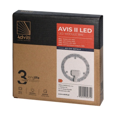 Svetelný LED modul AVIS II 18W, 4000K