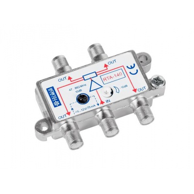 Rozbočovač TV RTA 140 - aktív.4xOUT