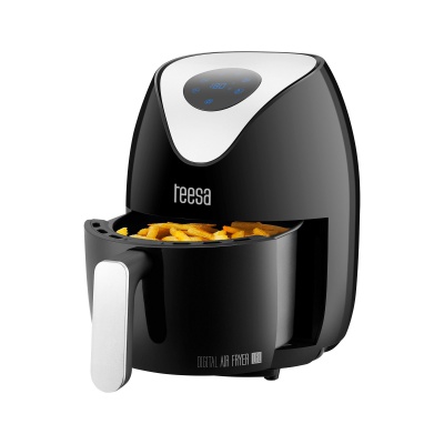 Teplovzdušná beztuková fritéza TEESA DIGITAL AIR FRYER 1,8L B