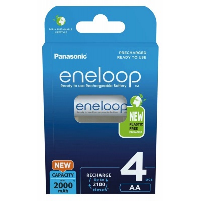 Akumulátor Ni-MH AA PANASONIC ENELOOP 2000 mAh 4ks