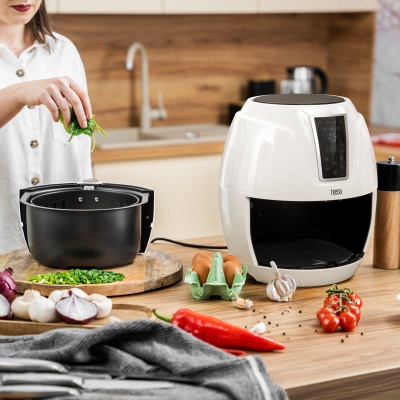 Teplovzdušná beztuková fritéza TEESA DIGITAL AIR FRYER 3,2L W