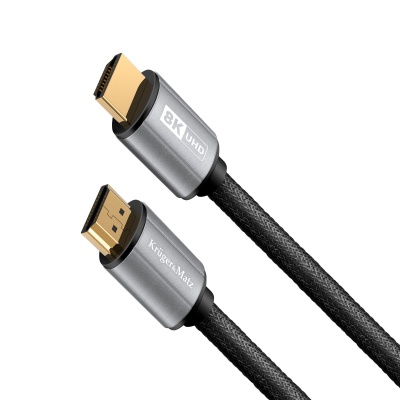 Kábel HDMI - HDMI 2.1V 8K 0,9m  Kruger&Matz