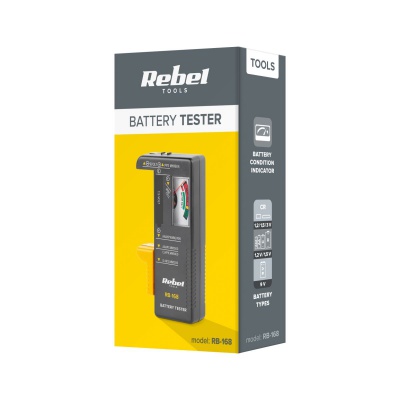 Tester batérií analógový REBEL RB-168