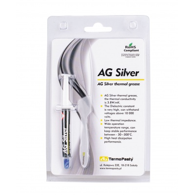 Pasta termovodivá Silver 3g AG AGT-107