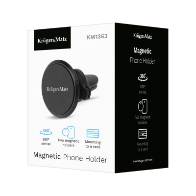 Držiak telefónu do auta magnetický 360° Kruger&Matz