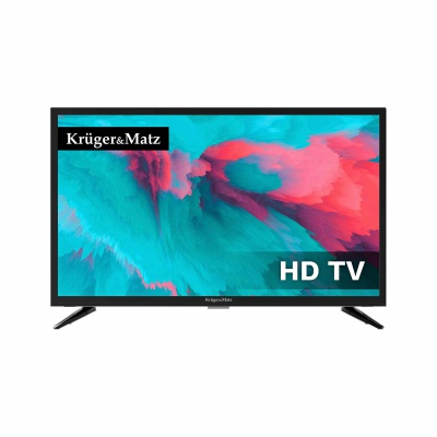 Televizor Kruger&Matz 24" (61cm) ,HD DVB-T2 H.265 HEVC 230/12V