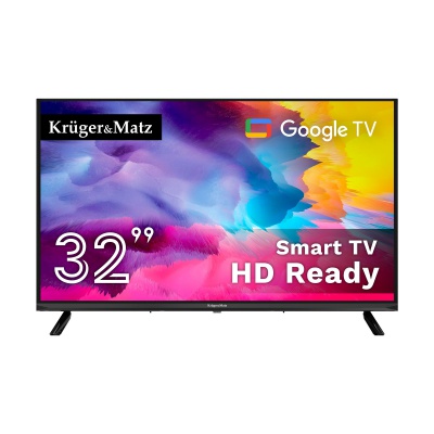 Televízor Kruger&Matz 32" (82cm) HD Google TV H.265 DVB-S2/T2/C