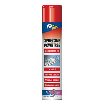 SPRAY stlačený vzduch - 800ml  MICROCHIP