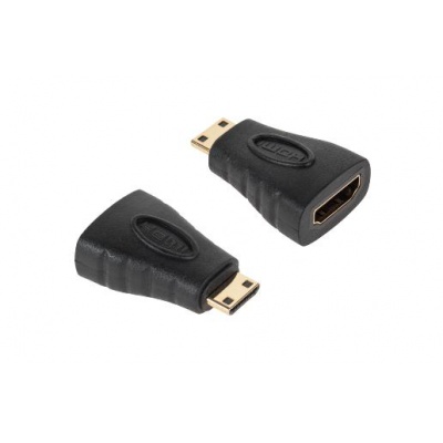 Redukcia HDMI zásuvka-zástrčka mini HDMI pozlat.