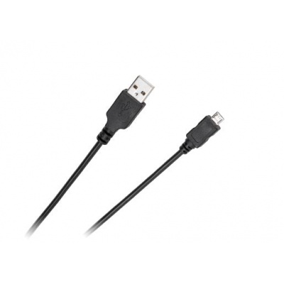 Kábel USB A - micro USB  0,2m cabletech standard