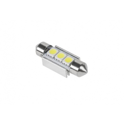 Autožiarovka LED (Canbus) T11x36mm 3xSMD5050,biela