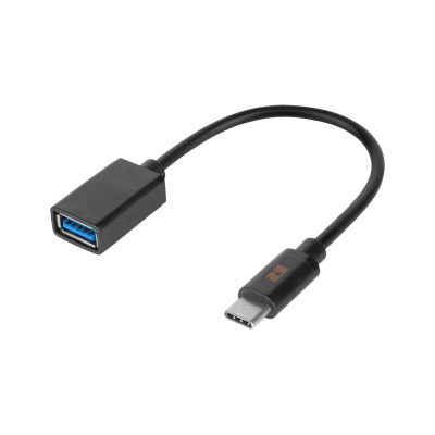 Kábel USB A 3.0 (zásuvka) - USB typ C  OTG 17cm REBEL