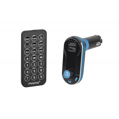 AUDIO FM MP3 vysielač 1,4" 2 x USB s BLUETOOTH