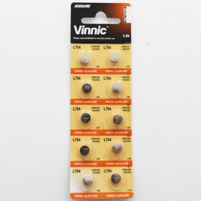 Bateria AG5 / LR48 / LR754 VINNIC