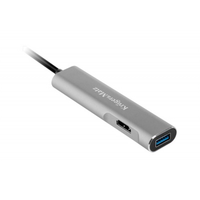 Adaptér (HUB) USB typ C na HDMI/USB3.0/SD/MicroSD/C port