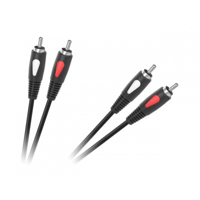 Kábel RCA 2x - RCA 2x, 1,8m  Eco-line