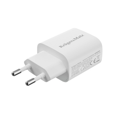 Sieťová nabíjačka GaN dual USB 30W Quick Charge / PD Kruger&Matz