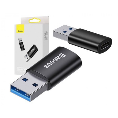 Redukcia Baseus USB A - USB C 3.1 OTG čierna