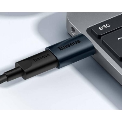 Redukcia Baseus USB A - USB C 3.1 OTG čierna