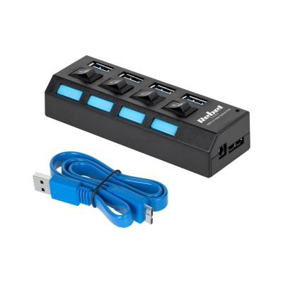 HUB USB 3.0  4 portový Rebel