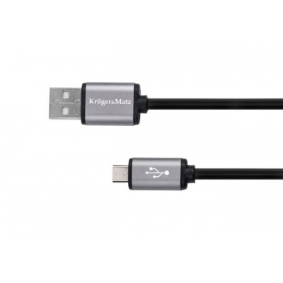 Kábel USB A - micro USB 1m Kruger&Matz Basic