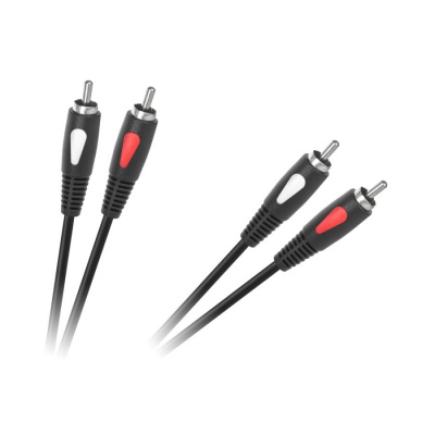 Kábel RCA 2x - RCA 2x, 0,5m  Eco-line