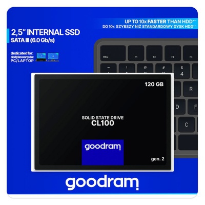 Disk SSD Goodram 2.5" 120GB CL100