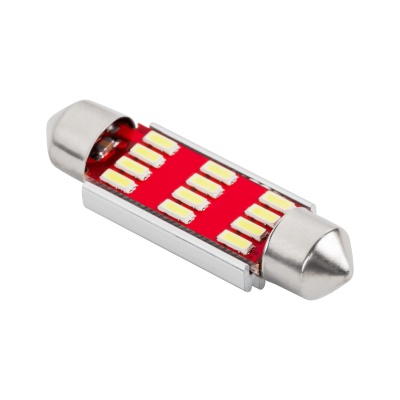 Autožiarovka LED SV8,5 T11x41 12x3014SMD (2ks) blister