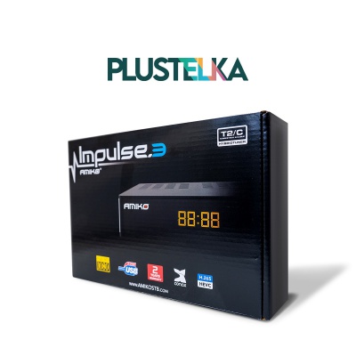 AMIKO IMPULSE 3 Plustelka H.265 T/T2