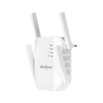 WiFi Extender-zosilňovač bezdrôtovej Wi-Fi siete 2.4+5GHz REBEL