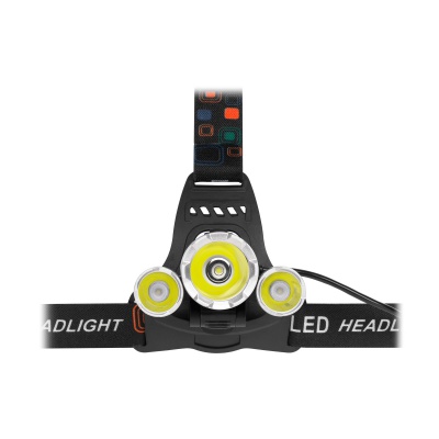 LED svetlo na čelo 10W+ 2x 3W Rebel