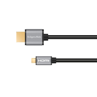 Kábel HDMI - micro HDMI 1,8m Kruger&Matz Basic