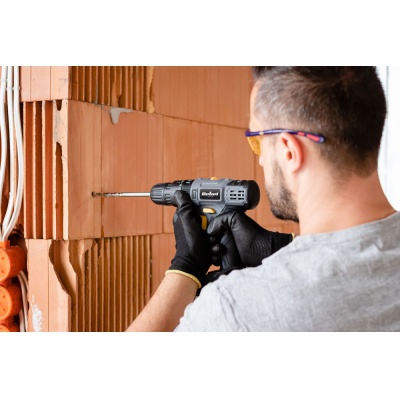 Akumulátorový vŕtací skrutkovač s príklepom 20V 2Ah REBEL TOOLS
