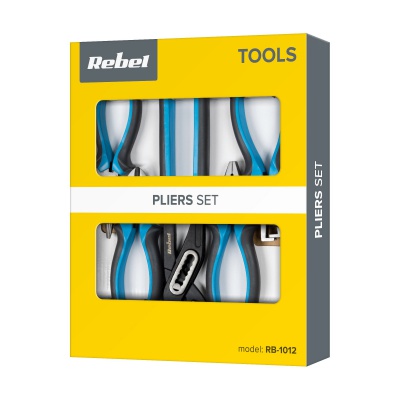Sada kombinovaných klieští (5ks) REBEL TOOLS Sada kombinovaných klieští (5ks) REBEL TOOLS