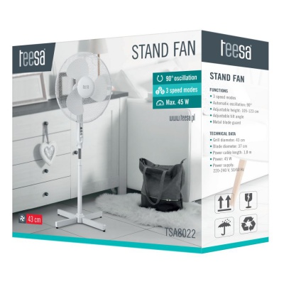 Stojanový ventilátor TEESA Stojanový ventilátor TEESA