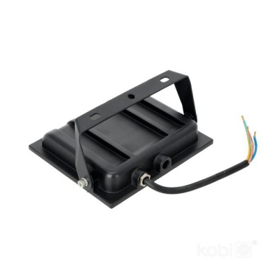 LED Reflektor 50W 6500K IP65 čierny KOBI